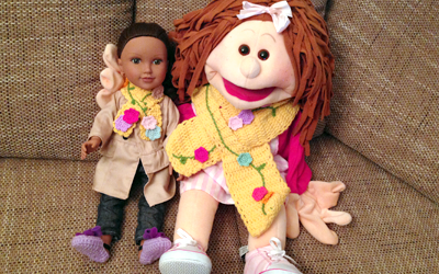 Im Partnerlook gewärmt