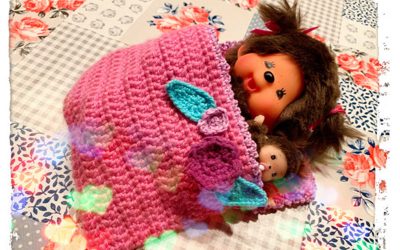 Gehäkelter Schlafsack